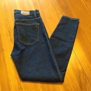 Madewell high rise skinny jeans, size 10